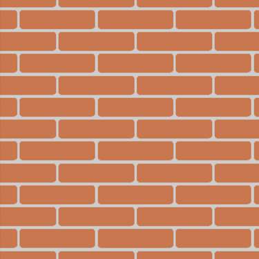 (image for) Dollhouse Scale Model PVC Brick Panel 10-3/4 X 15 1/2