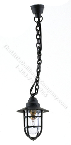 (image for) Hanging Cage Light, Black