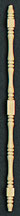 (image for) Wood Posts, 4 3/4" for Dollhouse Scale Models (2 pc/pkg)