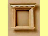 (image for) Dollhouse Scale Model Yorktown Single Light Window