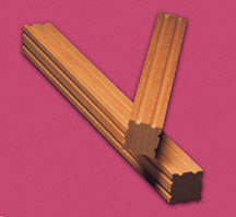 (image for) 12-3/4" Fluted Column for Fashion Dollhouse Scale Models, 4/pkg.