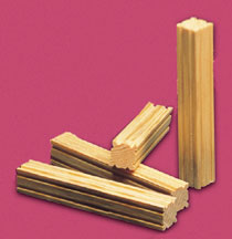 (image for) 5" Fluted Posts for Fashion Dollhouse Scale Models, 10/pkg.