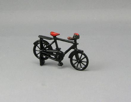 (image for) Miniature Metal Black Bicycle