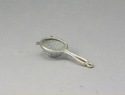 (image for) Dollhouse Scale Metal Strainer