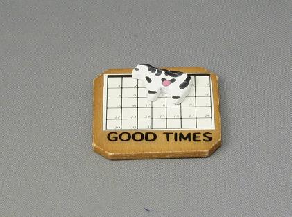 (image for) Dollhouse Miniature Wall Calendar