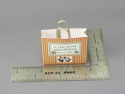 (image for) Dollhouse Scale Model Paper Shopping Bag