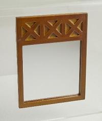 (image for) Dollhouse Miniature Ashley Spice Mirror