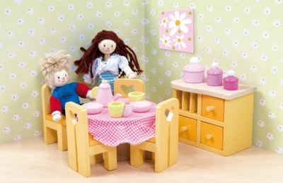 (image for) Sugarplum Dining Room for Dollhouses