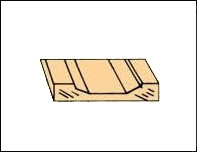 (image for) Door and Window Casing (E) 3/8" for Dollhouse Scale Models