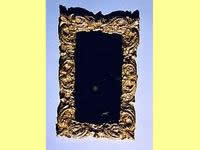 (image for) Dollhouse Scale Model Ornate Mirror