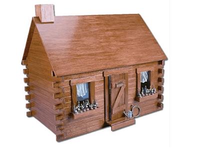 (image for) Shadybrook Cabin Dollhouse Kit