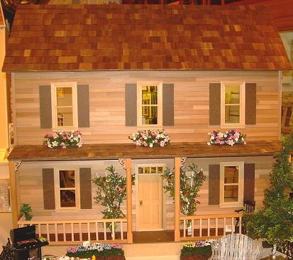 (image for) The Littledollhouse Company Oakwood Dollhouse Kit