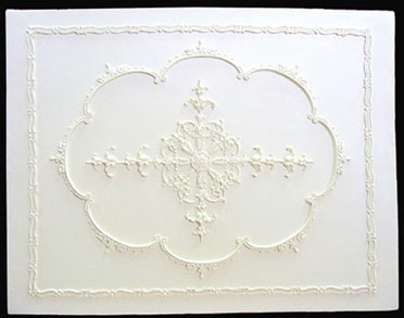 (image for) Dollhouse Scale Model Decorative Ceiling Carving