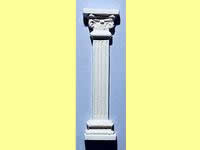 (image for) Dollhouse Scale Model Column Applique