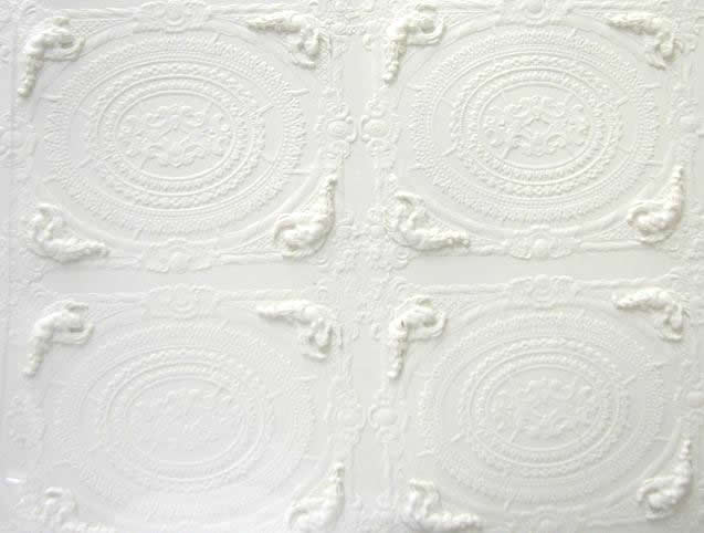 (image for) Dollhouse Scale Model Decorative Ceiling Carving