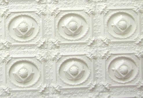 (image for) Dollhouse Scale Model Decorative Ceiling Carving