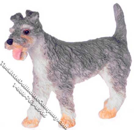 (image for) Dollhouse Scale Model Schnauzer