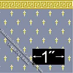 (image for) Dollhouse Scale Model Wallpaper Napoleon
