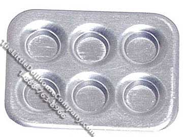(image for) Miniature Muffin Baking Pan for Dollhouses