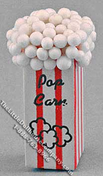 (image for) Dollhouse Scale Model Box of Popcorn