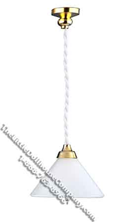 (image for) Dollhouse Scale Model Milano Hanging 12v lamp