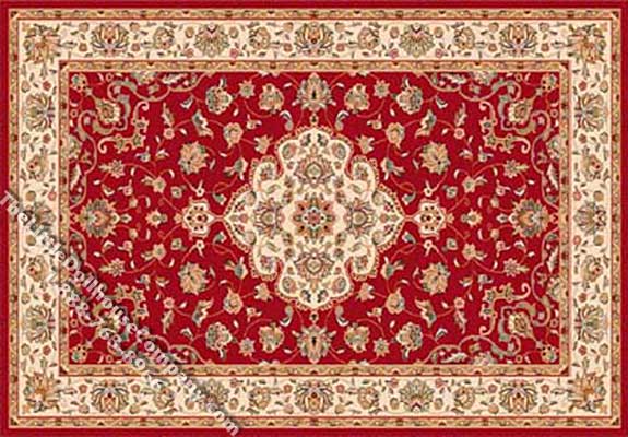 (image for) Dollhouse Scale Model Medium Sized Traditional Rug