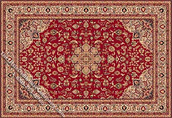 (image for) Dollhouse Scale Model 2X Small Sized Traditional Rug