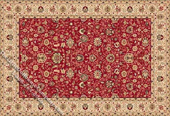 (image for) Dollhouse Scale Model Medium Sized Traditional Rug
