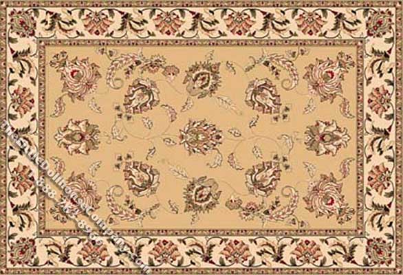 (image for) Dollhouse Scale Model Large Sized Traditional Rug
