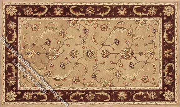 (image for) Dollhouse Scale Model Medium Sized Traditional Rug
