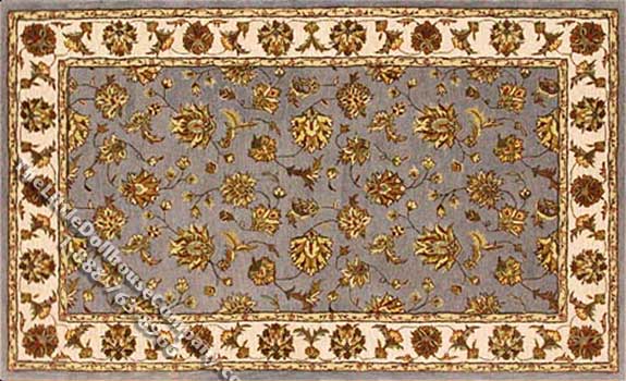 (image for) Dollhouse Scale Model Medium Sized Traditional Rug