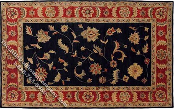 (image for) Dollhouse Scale Model Medium Sized Traditional Rug