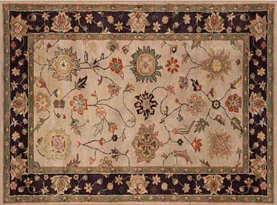 (image for) Dollhouse Scale Model Medium Sized Traditional Rug