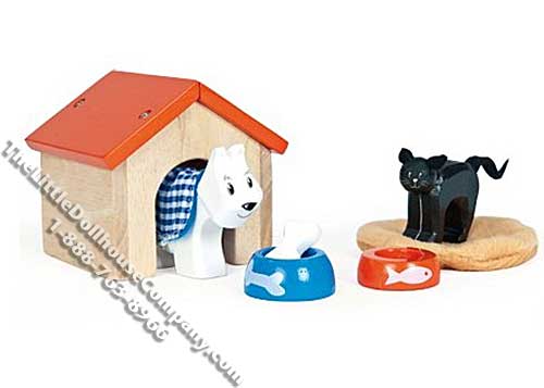 (image for) Dollhouse Scale Model Pet Set