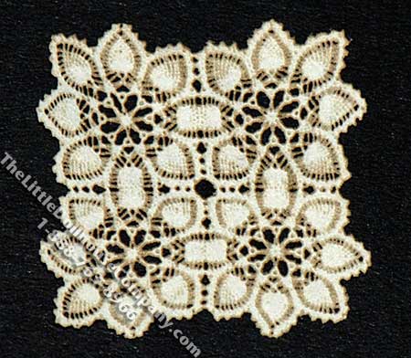 (image for) Miniature Laser Cut Doily for Dollhouses