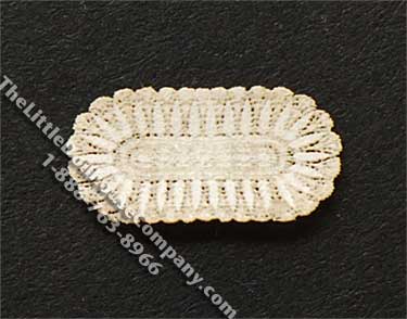 (image for) Dollhouse 1/4 Scale Model Laser Cut Doily Rug