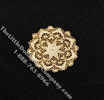 (image for) Miniature Multi-Scale Round Laser Cut Doily for Dollhouses