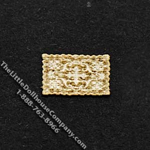 (image for) Miniature 1/4 Scale Laser Cut Doily Place Mat Dollhouse