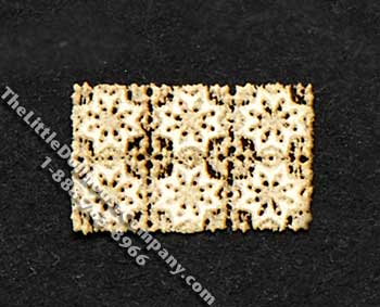 (image for) Miniature 1/4 Scale Rectangular Laser Cut Doily for Dollhouses