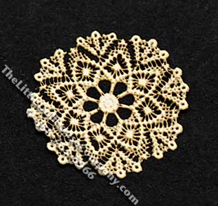 (image for) Miniature Multi-Scale Round Laser Cut Doily for Dollhouses