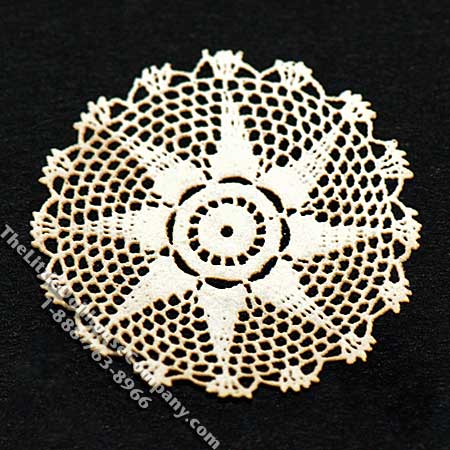 (image for) Miniature Star/Round Shaped Laser Cut Doily for Dollhouses