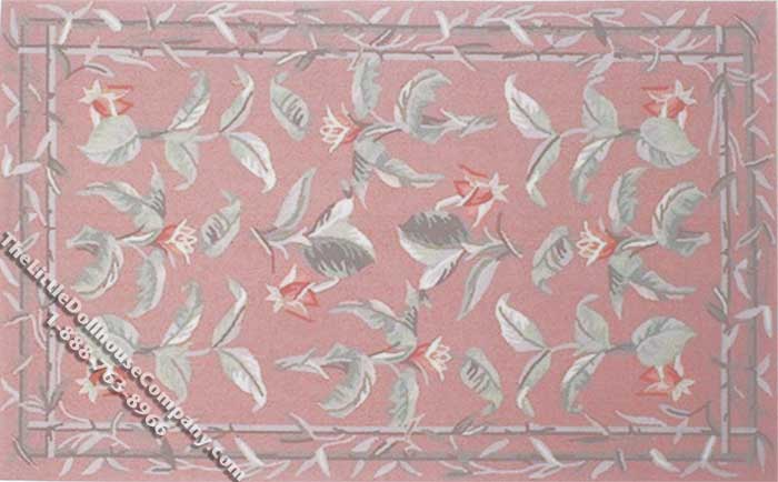 (image for) Miniature Rectangular Rug for Dollhouses