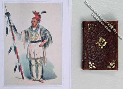 (image for) Miniature Book: 'North American Indian Portfolio'