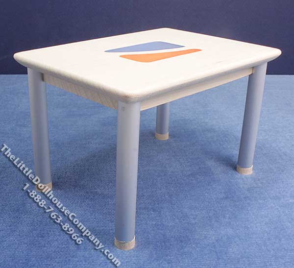 (image for) Miniature Modern Style Dining Table for Dollhouses