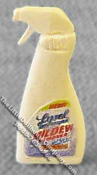(image for) Miniature Bottle of Mold & Mildew Remover for Dollhouses