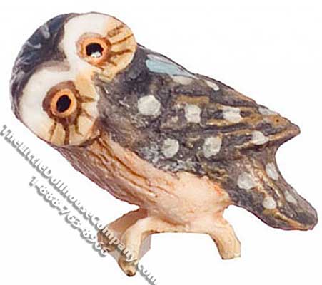 (image for) Dollhouse Scale Model Small Spotted Owl