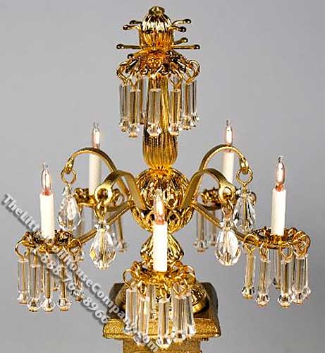 (image for) Dollhouse Scale Model 12v Lord Robert Candelabra