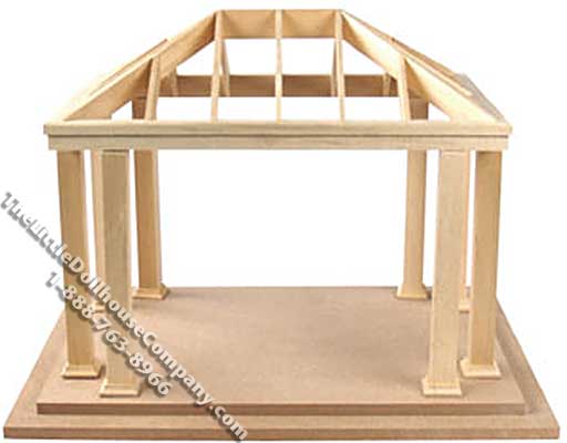 (image for) Miniature Unfinished Garden Party Gazebo Kit(Discontinued)