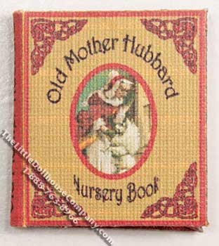 (image for) Miniature Book: Old Mother Hubbard Nursery Book