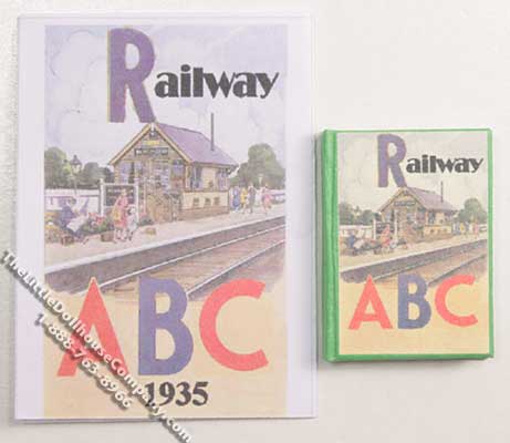 (image for) Miniature Book: 'Railway ABC'
